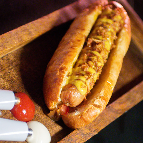 Хот дог с къри 