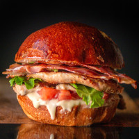 Бургер с пилешко филе