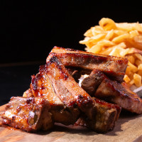 Свински ребра от породата Duroc